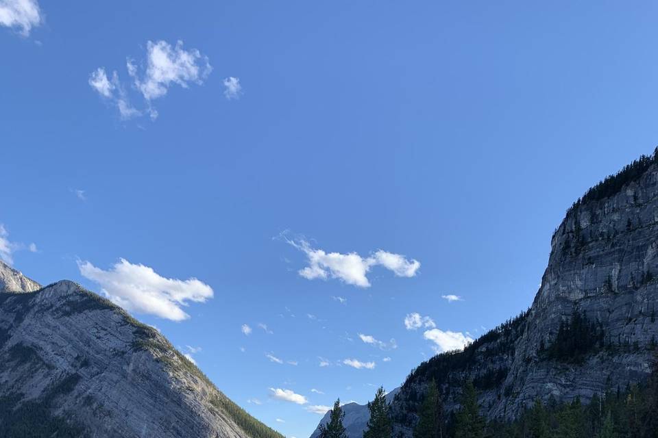 Setup  at Tunnel Mountain AB