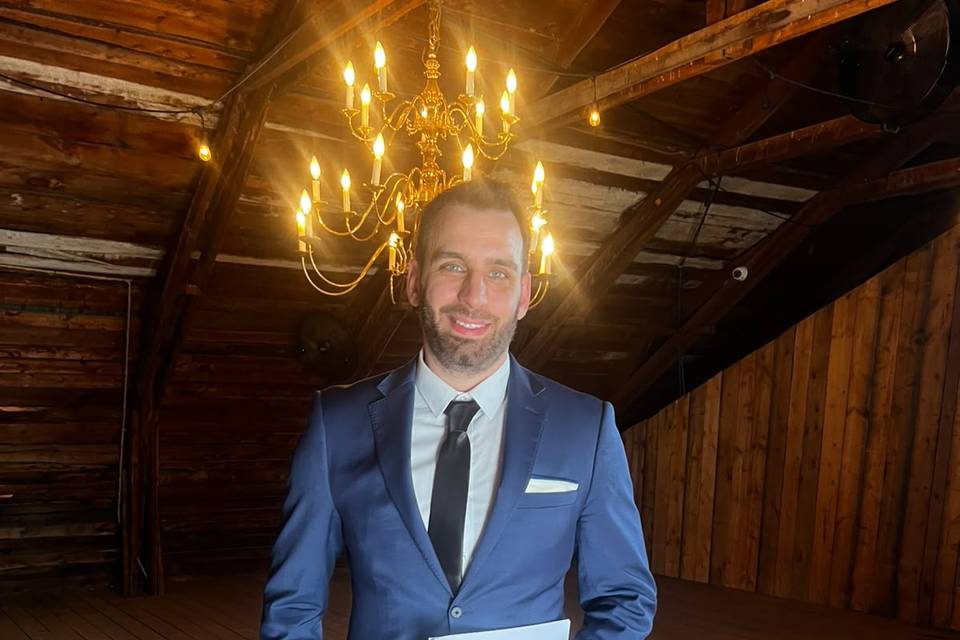 Prepped for another ceremony.