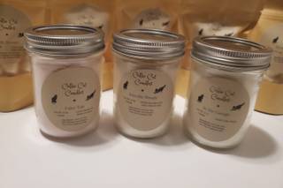 Collie Cat Candles 1