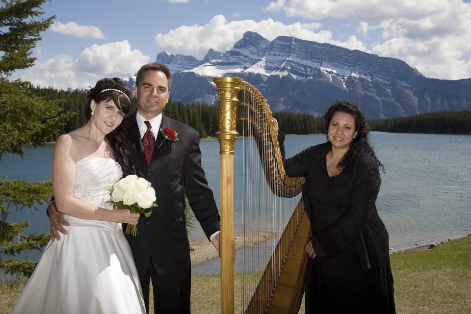 Harpist Harp Angel Banff