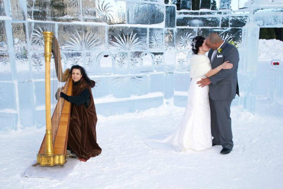 Harp Angel - Harpist