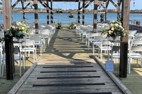 Dock Wedding
