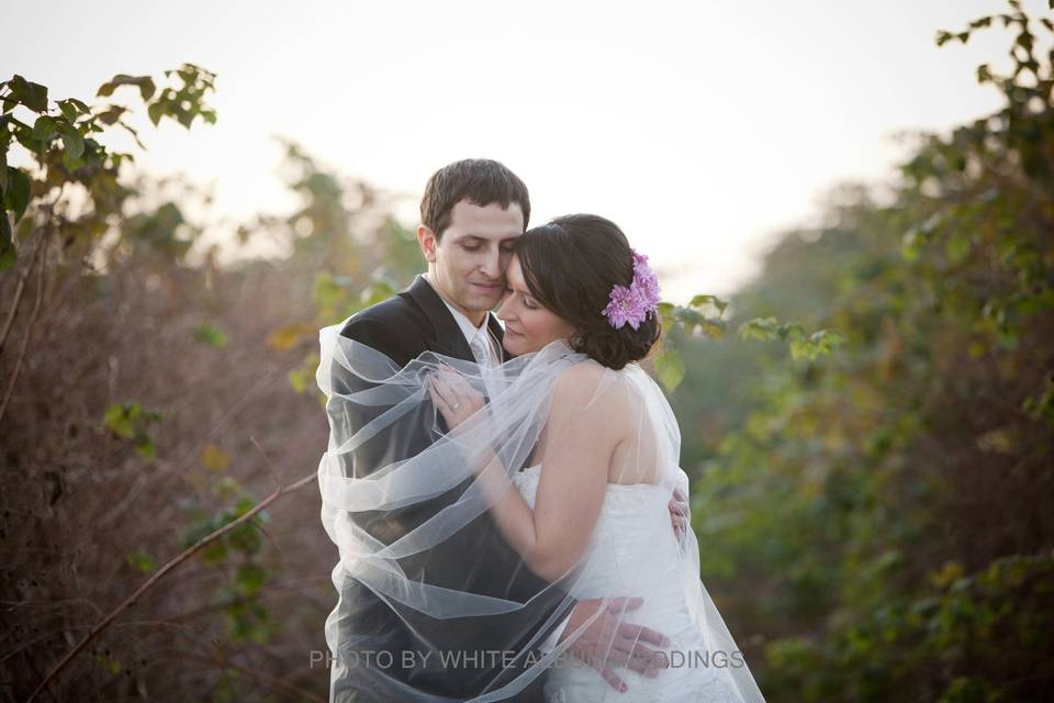 Bridal makeup and hair