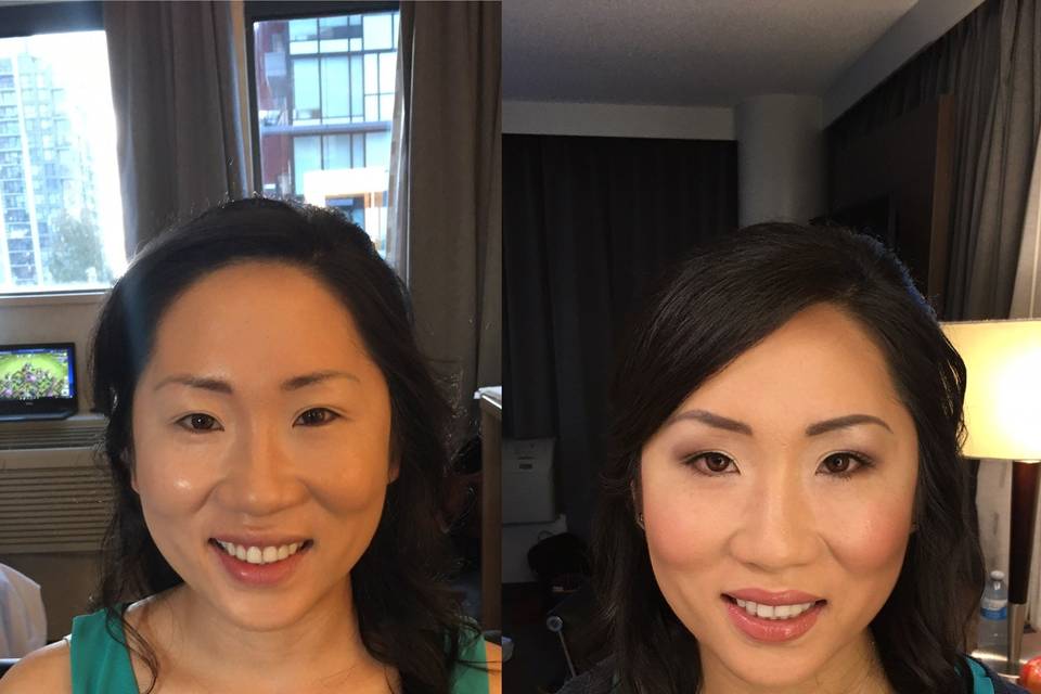 Wedding makeup Vancouver