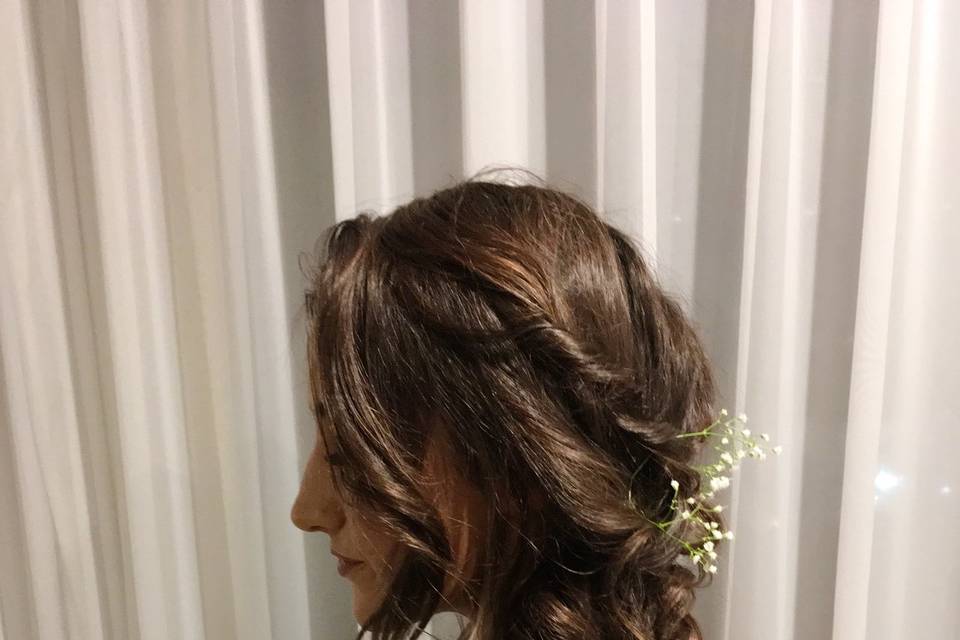 Bridal hair Vancouver