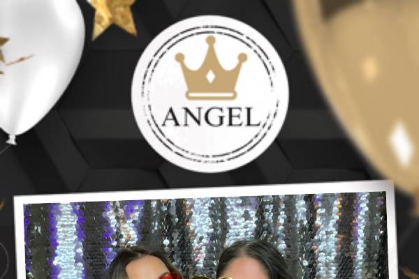 Beautiful photo booth template