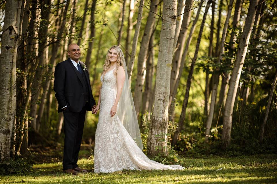 Wedding in the Birches
