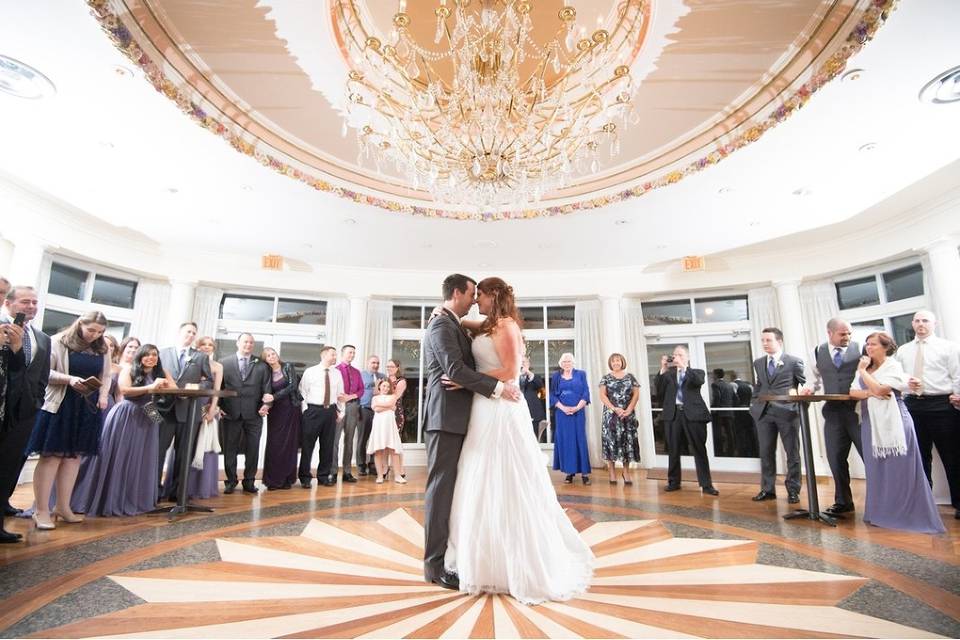 First dance in the atrium