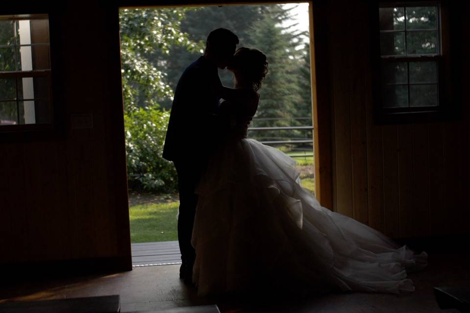 Silhouette / Bride & Groom