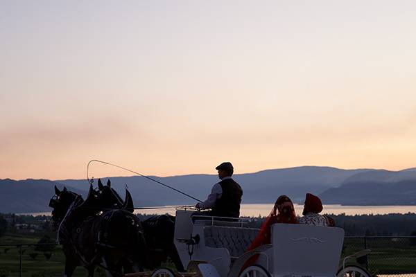 Sunset carriage ride