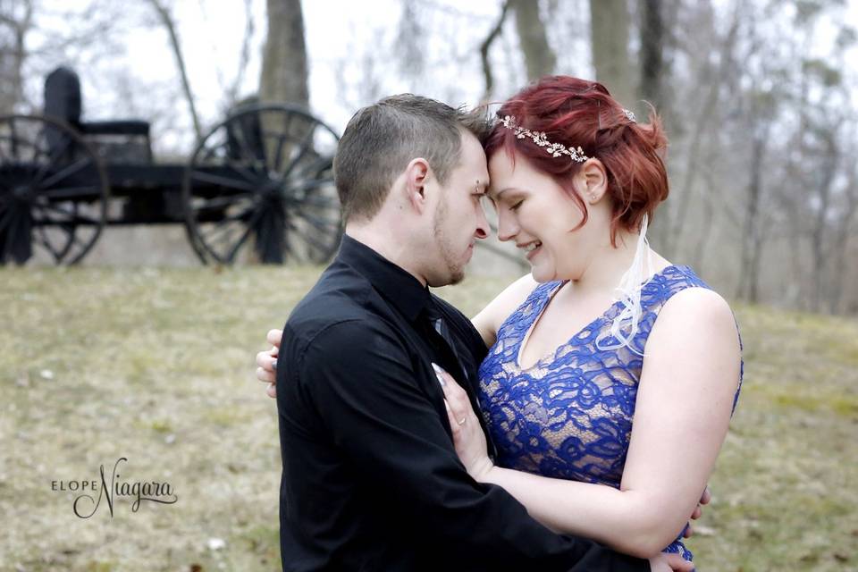 Elope Niagara's Little Log Wedding Chapel