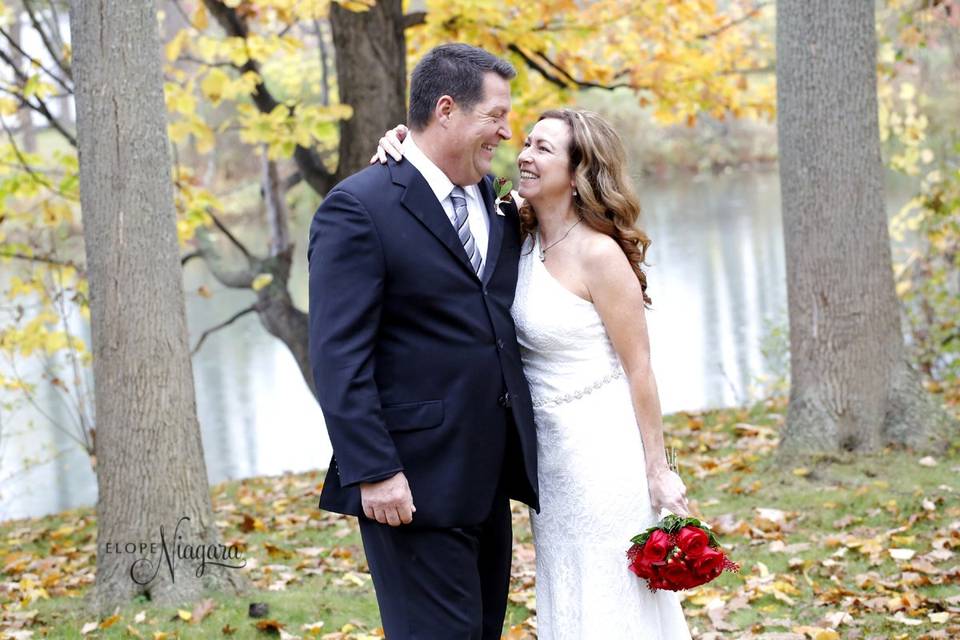 Elope Niagara's Little Log Wedding Chapel