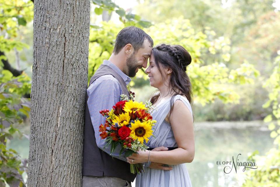 Elope Niagara's Little Log Wedding Chapel