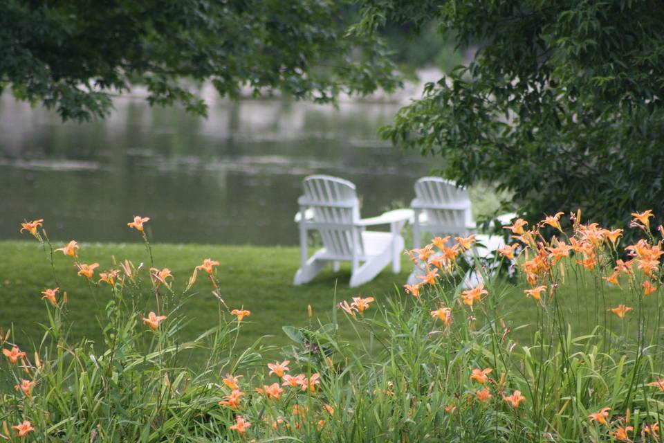 Sitting by the river