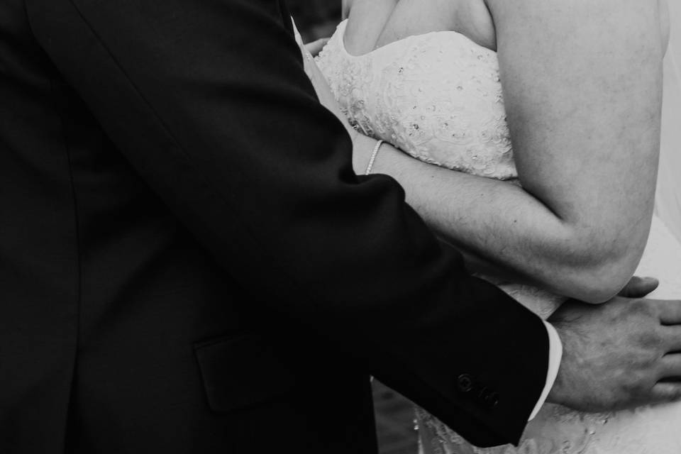 Black and white filter - couple portrait