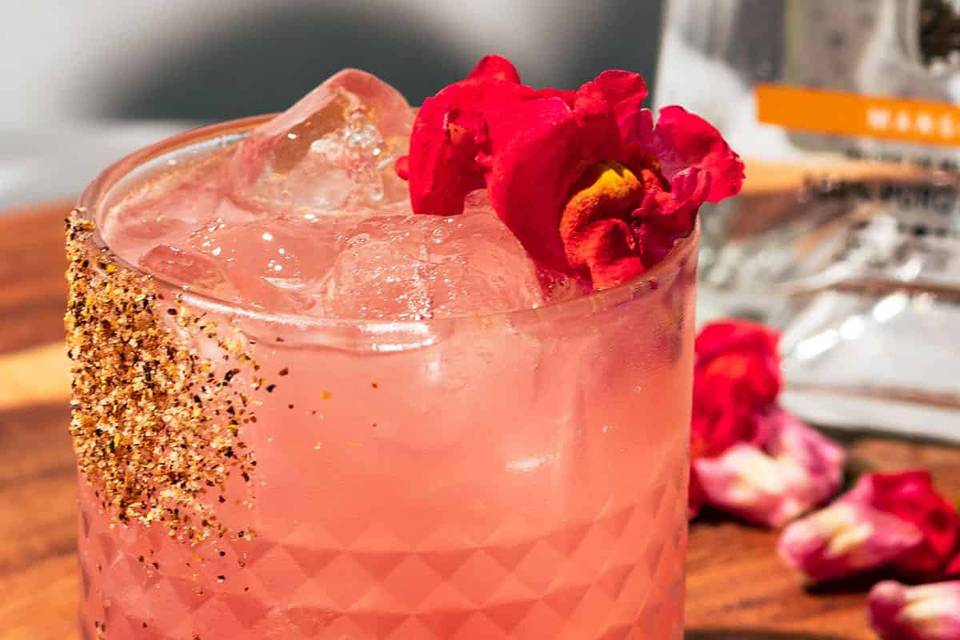 Hibiscus and edible flower