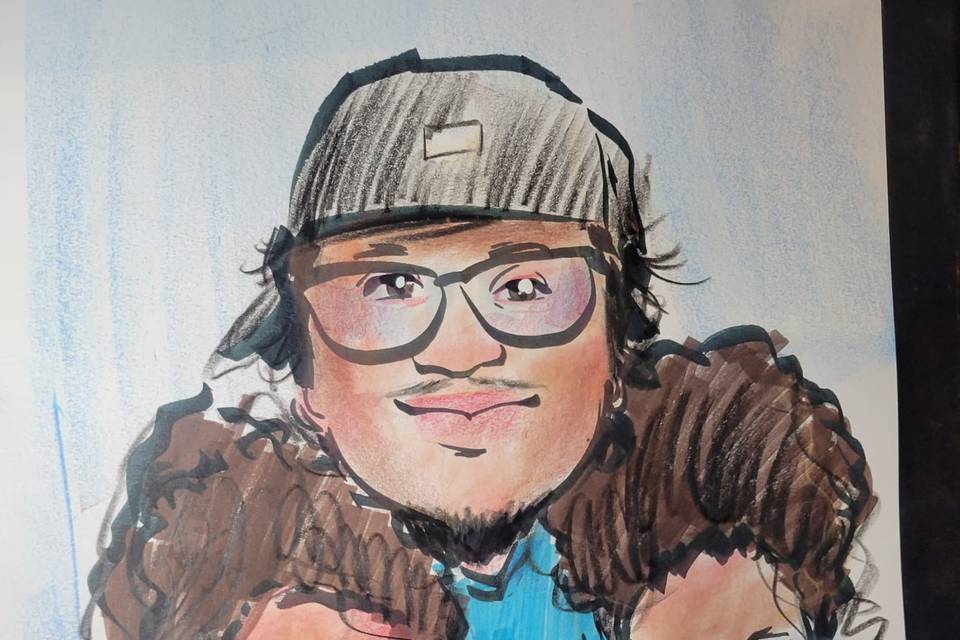 Live caricature
