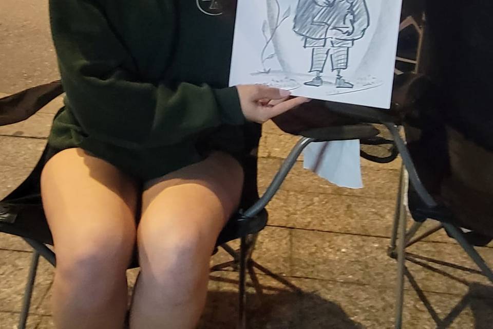 Live caricature