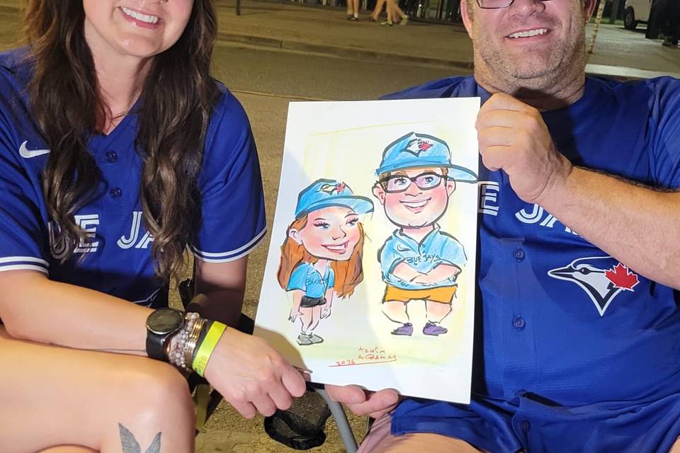 Live caricature