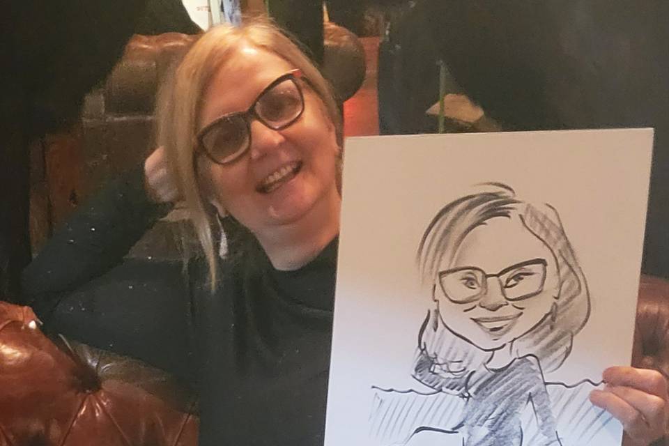 Live caricature