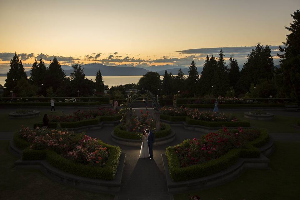 Photo sessions at dusk