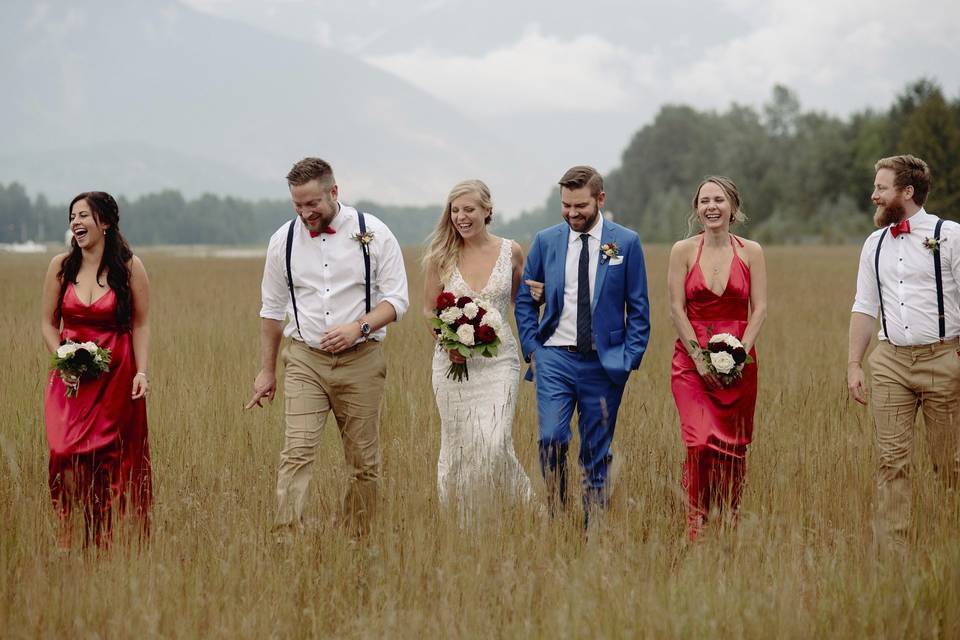 Pemberton Field Bridal Party