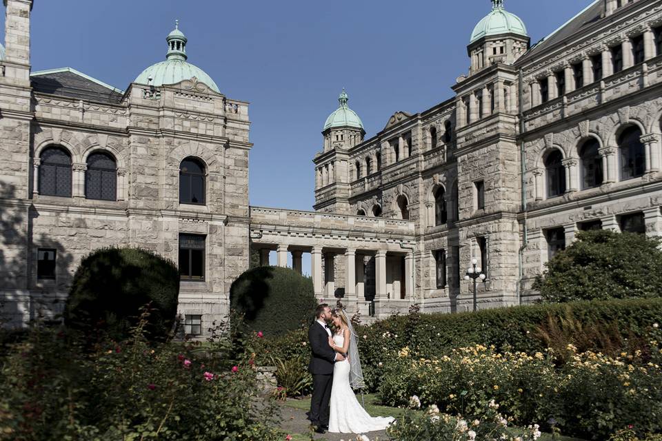 Victoria BC Wedding Day