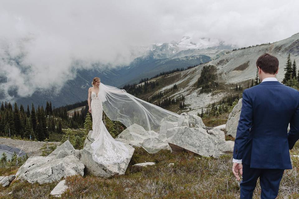 Whistler mountain wedding