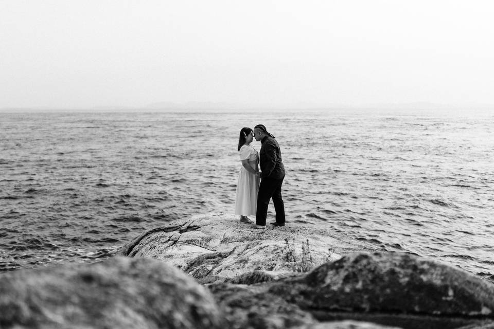 Lighthouse Park Engagement