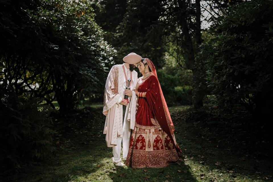Sikh Wedding Couple
