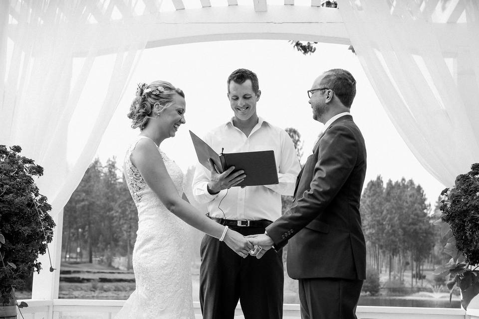 Joy at the altar