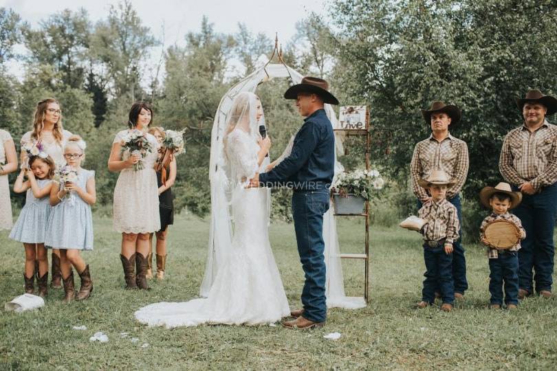 Ranch wedding