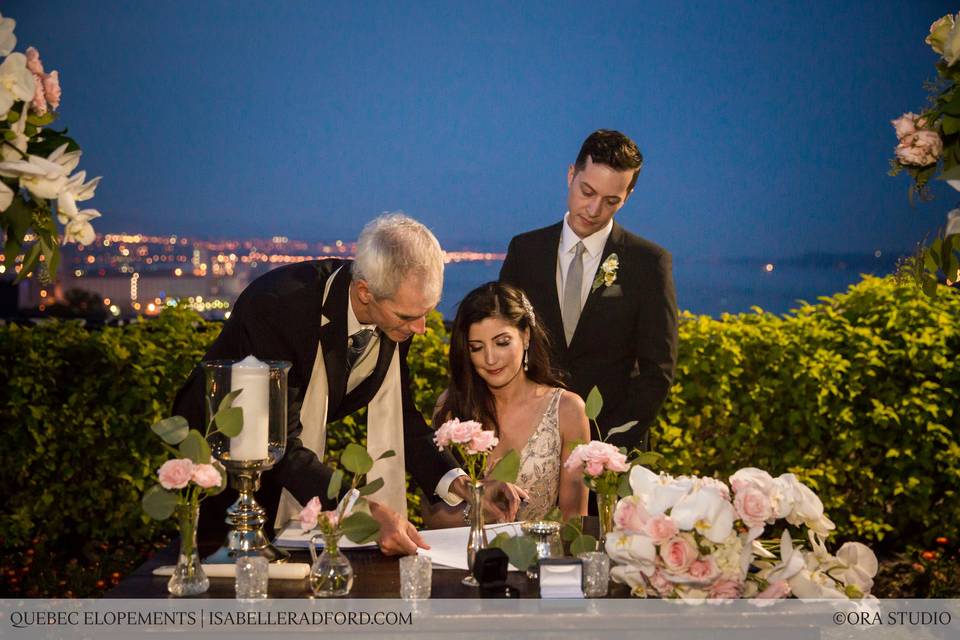 Isabelle Radford Quebec Elopements