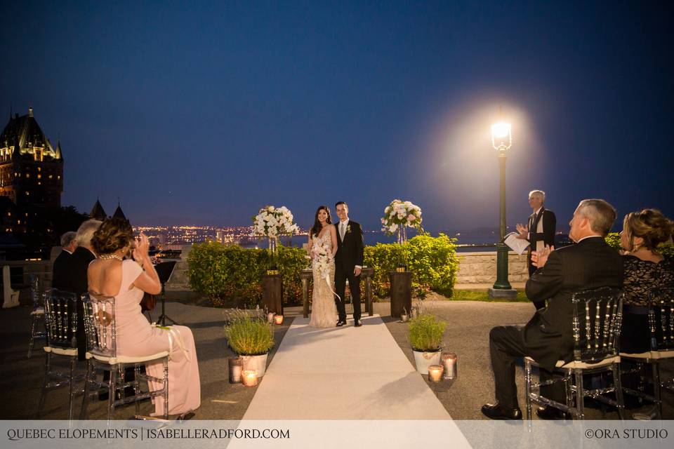 Quebec City elopement