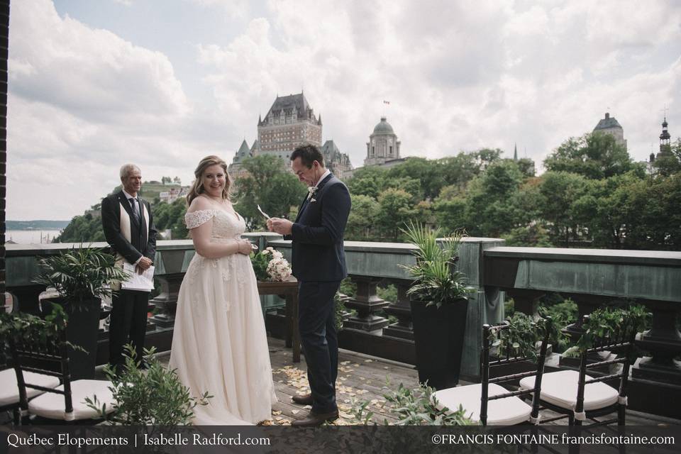 Isabelle Radford Quebec Elopements