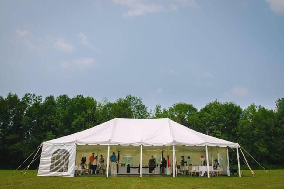 30x45 Pole Tent