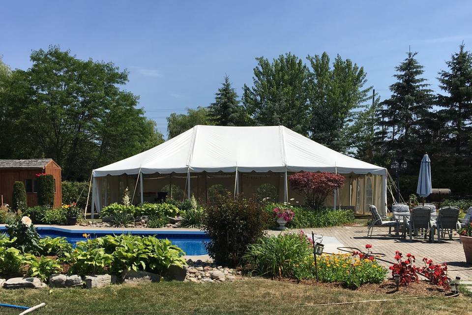 40x45 Pole Tent