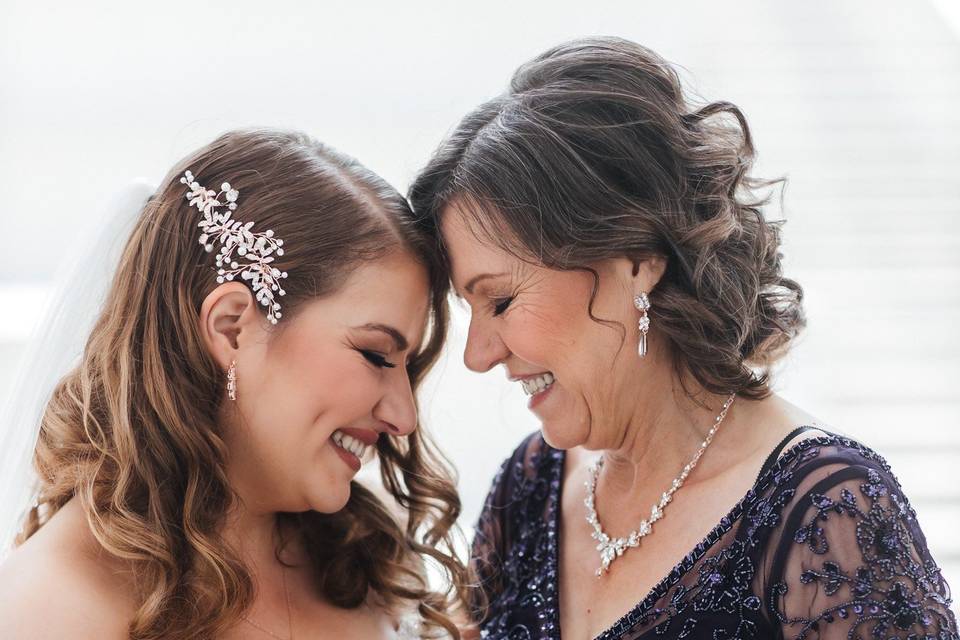 The Bride & her Mom