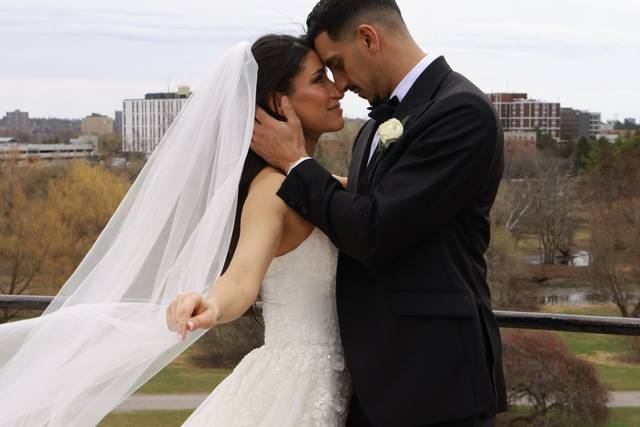 Outdoor Veil Portrait
