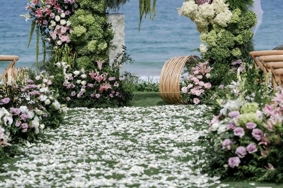 Sunset Ceremony by the Lake