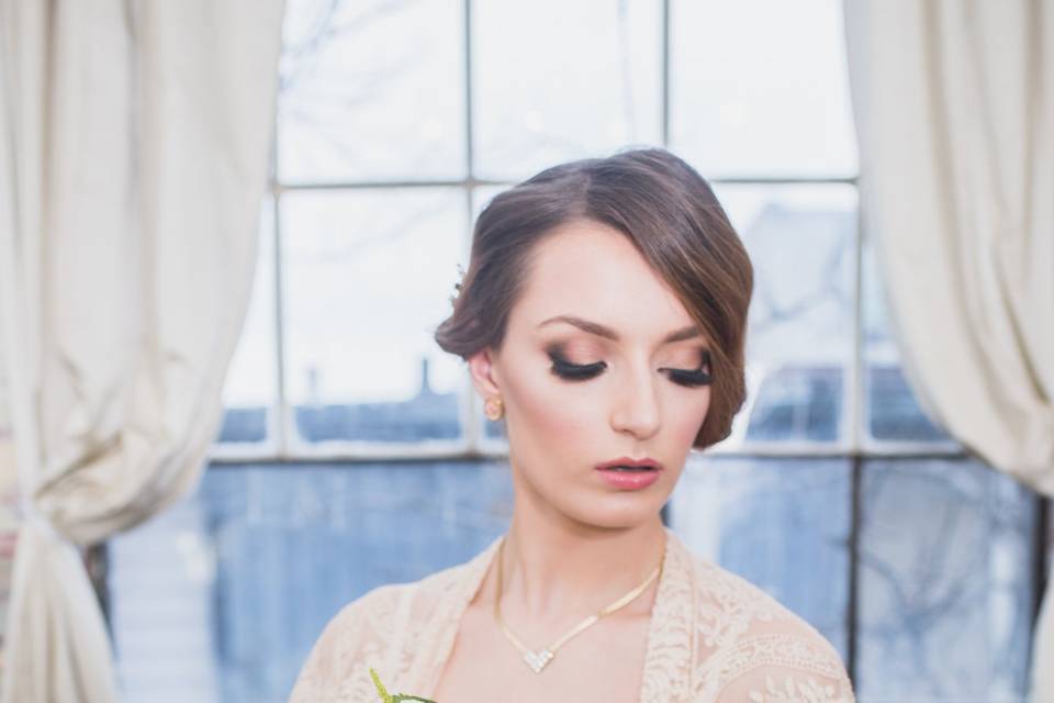 Bridesmaid makeup