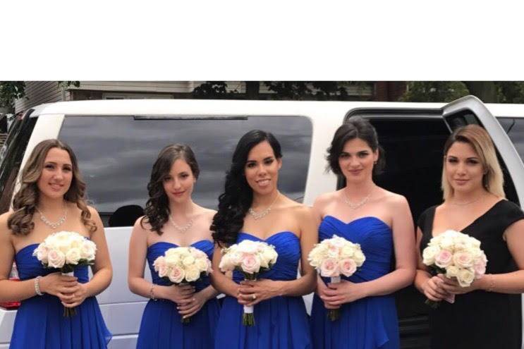 Beautiful bridesmaids