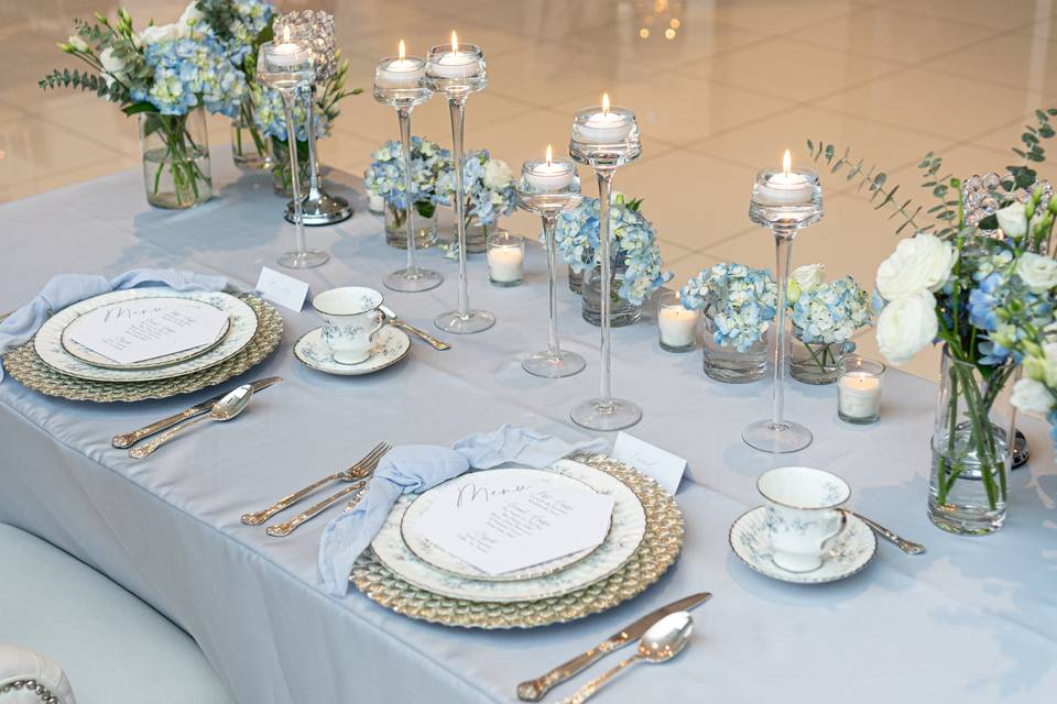 Wedding Table Setting