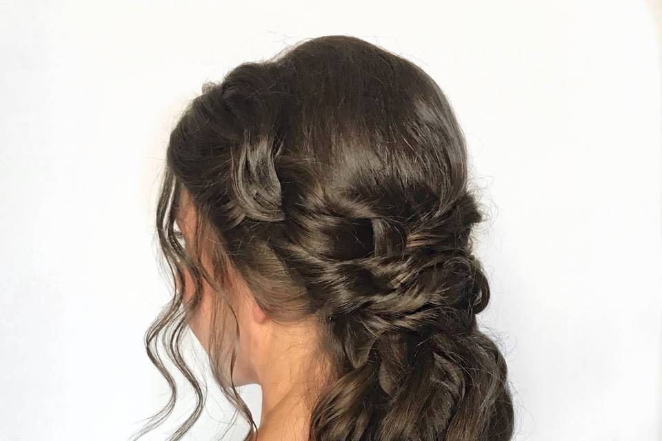 Boho Braided Bun