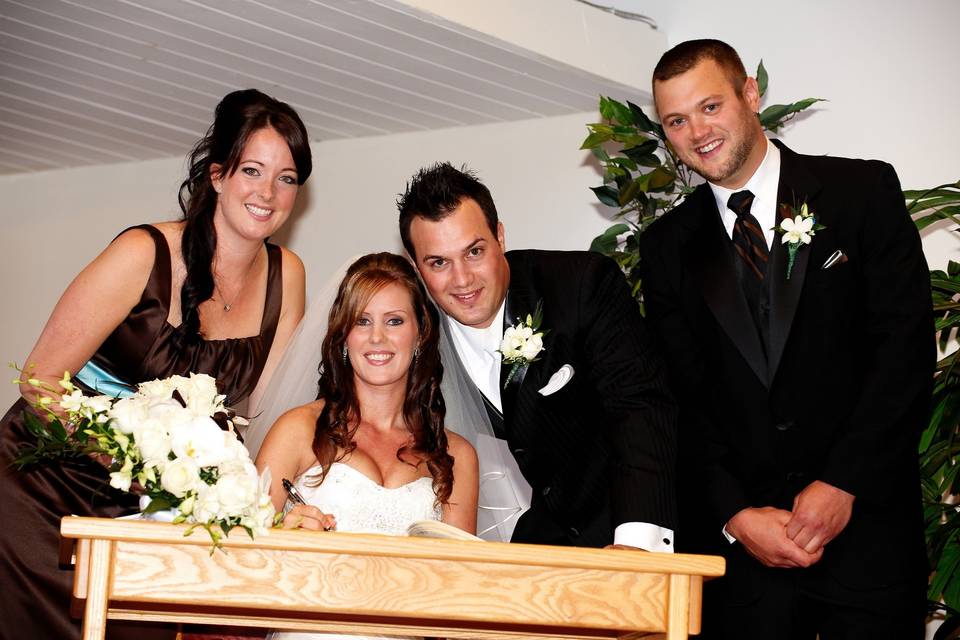 Wedding ceremony