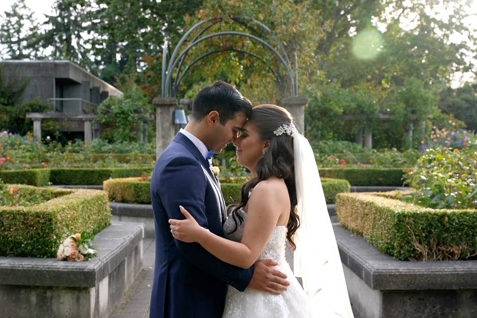 Love at the UBC Rose Garden