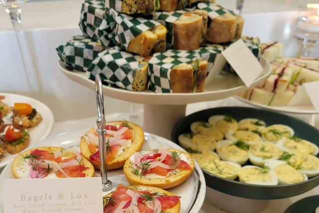 Gourmet Canapés Close-up