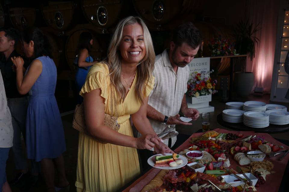 Guest Enjoy Grazing Table Expe