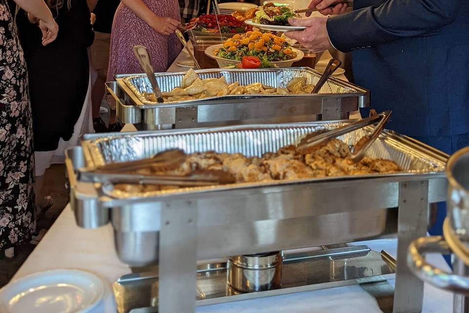 Elaborate buffet