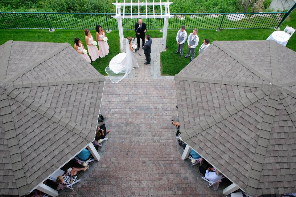 Outdoor Ceremony *Arch N/A*